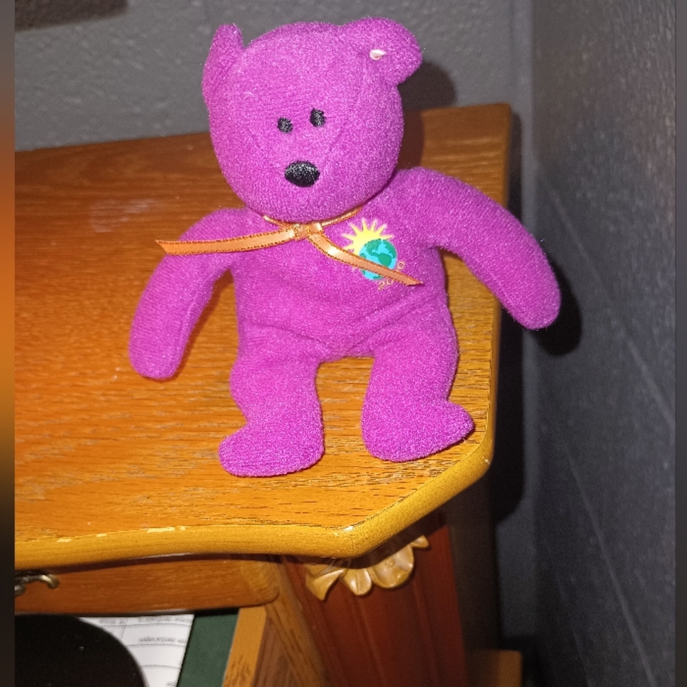 Ty teenie baby millennium bear no tag